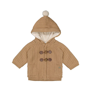 Mayoral-Knit Cardigan-Toffee