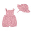 Mayoral-Overalls with Hat-Hibiscus
