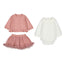 Mayoral-3 Piece Skirt Set-Petal