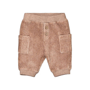 Mayoral-Knit Pants-Heather Truffle
