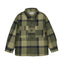 Mayoral-Plaid Overshirt-Olive