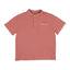 Mayoral-Short Sleeve Polo Shirt Mao Neck-Guava