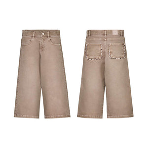 Mayoral-Twill Marine Pants-Waffle