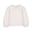 Mayoral-Ruffle Neckline Blouse-Soy