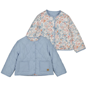 Mayoral-Reversible Padded Jacket-Sky Blue