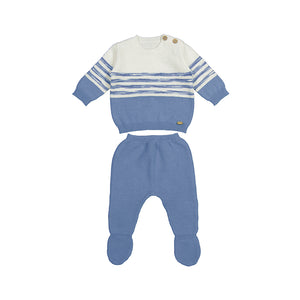 Mayoral-Knit Leg Warmer Set-Riviera