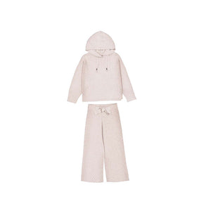 Mayoral-Long Knit Trouser Set-Seed