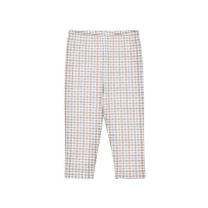 Mayoral-Printed Fleece Leggings-Cream
