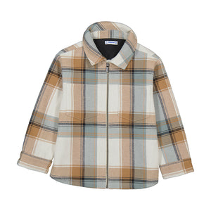 Mayoral-Check Jacket-Carmel