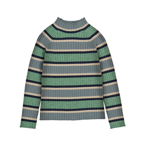 Mayoral-Rib Turtleneck-Sage