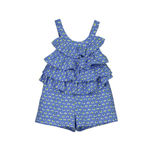 Mayoral-Knit Romper-Indigo