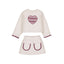Mayoral-Skirt Set-Light Khaki