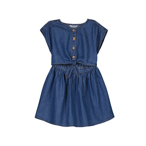 Mayoral-Dress-Medium Denim