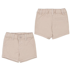 Mayoral-Twill Basic Shorts-Dune