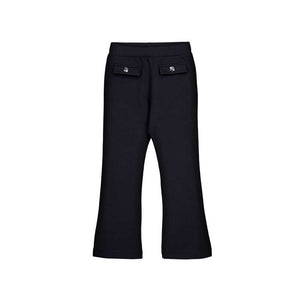 Mayoral-Fleece Flare Leggings-Black