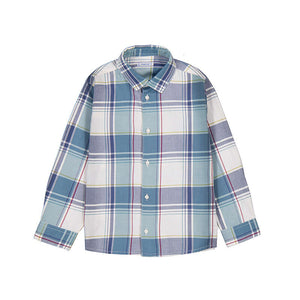 Mayoral-Checked Shirt-Lake