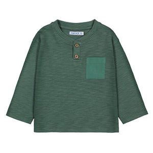 Mayoral-Knit T-Shirt-Fir