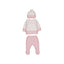 Mayoral-Footed Pants and Hat Set-Heather Baby Rose