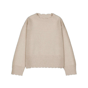 Mayoral-Knitted Sweater-Beige