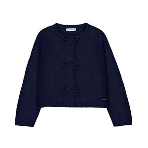 Mayoral-Knit Cardigan-Navy