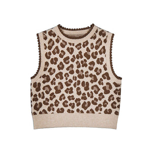 Mayoral-Knit Vest-Chestnut