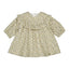 Mayoral-Printed Velvet Dress-Olive