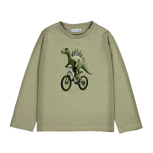 Mayoral-Printed T-Shirt-Pistachio