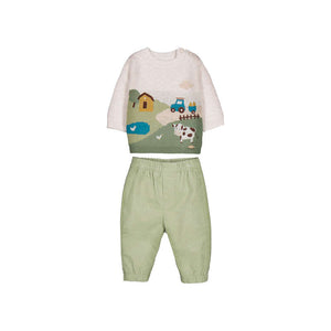 Mayoral-Trouser Set-Cactus
