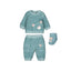 Mayoral-Corduroy Knit Tracksuit-Mineral