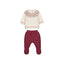 Mayoral-Knit Leg Warmer Set-Plum