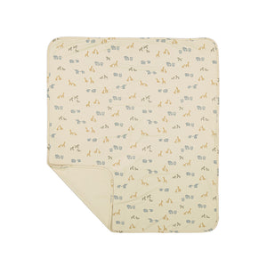 Mayoral-Baby Printed Swaddle-Blue Bell