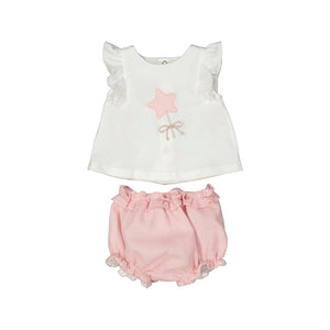 Mayoral-Short Set-Baby Rose