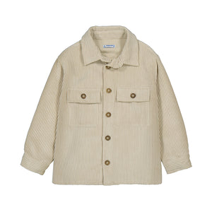 Mayoral-Corduroy Overshirt-Froth