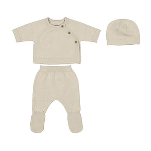 Mayoral-3 Piece Set-Dune Heather