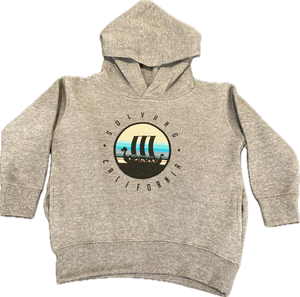 ADKTD-Patch Viking Toddler Hoodie-Grey