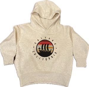 ADKTD-Patch Viking Toddler Hoodie-Natural