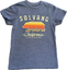 ADKTD-Bear Solvang Tee Shirt- Heather Navy