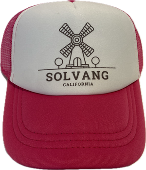 Bubu-Trucker Hat-Solvang-Pink