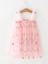 Stardust and Glitter-Tulle Sequin Star Dress-Pink