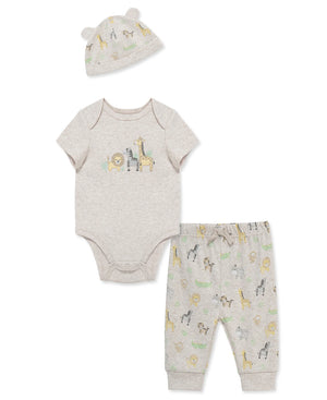 Little Me-Jungle Bodysuit & Pant Set