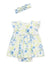 Little Me-Bluebells Bodysuit Dress & Headband