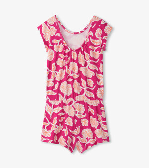 Hatley-Batik Floral Dress Romper