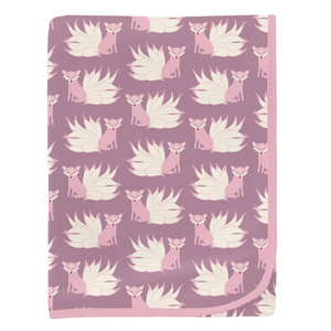 Kickee Pants-Print Swaddling Blanket-Pegasus Kitsune
