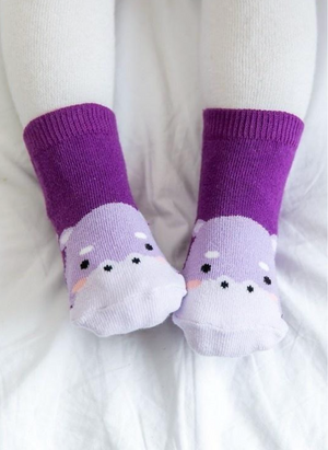 Explanet Zoo Socks -Hippo