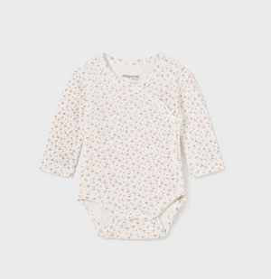 Mayoral-Long Sleeve Bodysuit-Pink Floral