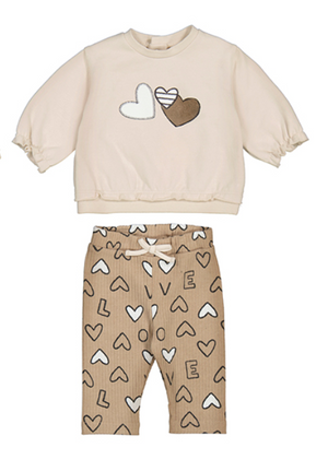 Mayoral-Legging Set-Hearts