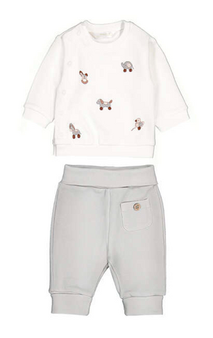 Mayoral-Knit Set-Grey