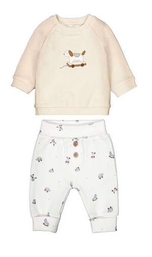 Mayoral-Knit Set-Cream