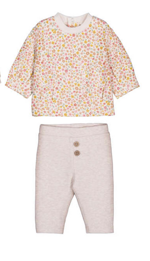 Mayoral-Legging Set-Oat Mini Flowers