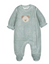 Mayoral-Velour Onesie-Stripe Mineral